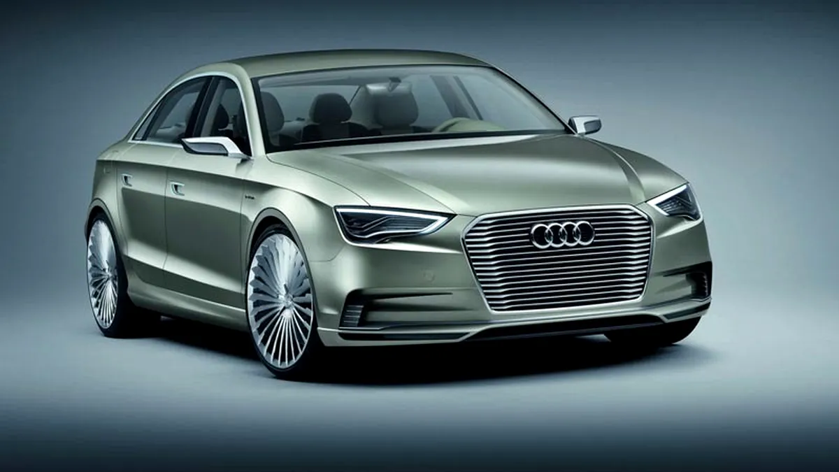 Audi A3 Sedan e-tron Concept la Shanghai 2011