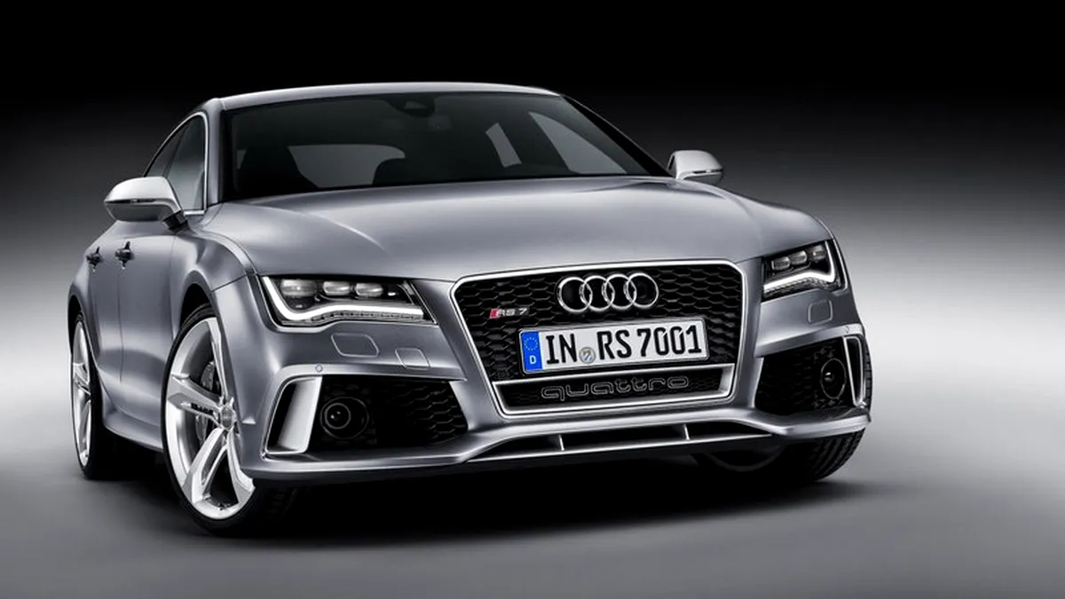 Audi RS7 Sportback debutează la Salonul Auto Detroit