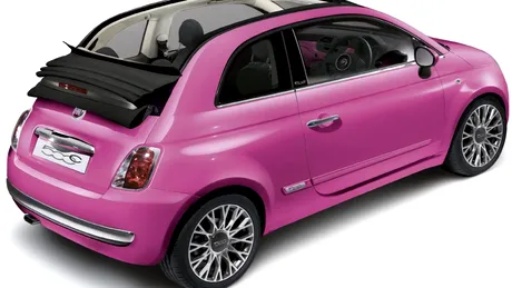 Fiat 500C Pink - Ediţie specială