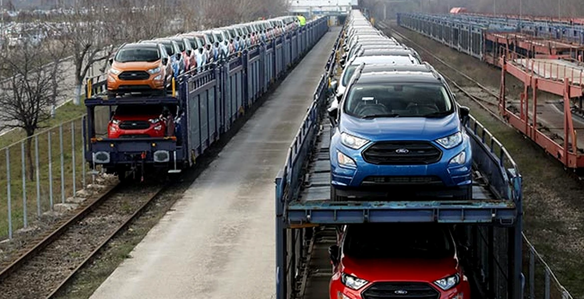 Primele Ford EcoSport produse la Craiova au plecat spre clienţii din Europa. În ce ţări vor ajunge acestea