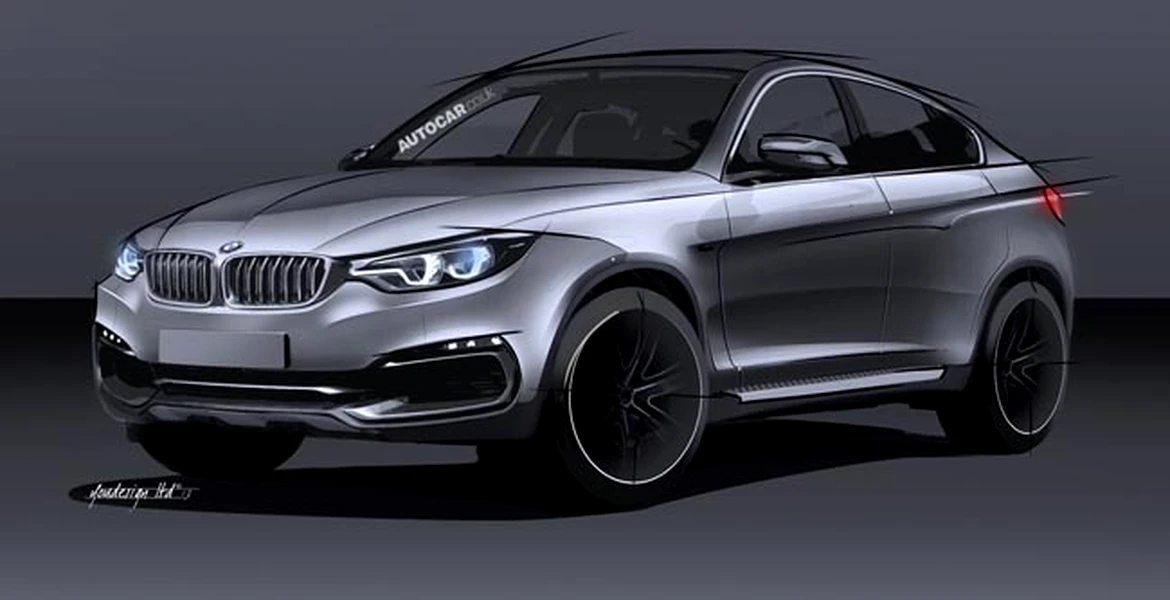 Randări: cum ar putea arăta viitoarea generaţie BMW X6