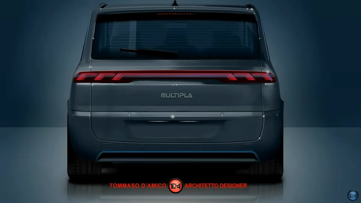 Fiat Multipla ar putea reveni în producție sub forma unui crossover electric