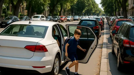 2025: Ce riscă părinţii care opresc maşina în faţa şcolii și blochează circulația? În ce zone e legal să oprești și pentru cât timp