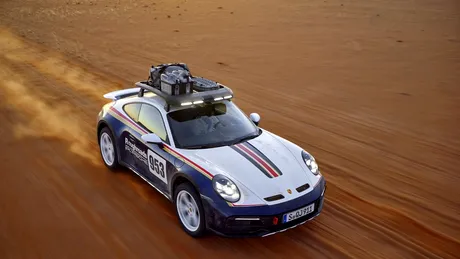 Porsche prezintă 911 Dakar, un supercar dedicat off-road-ului