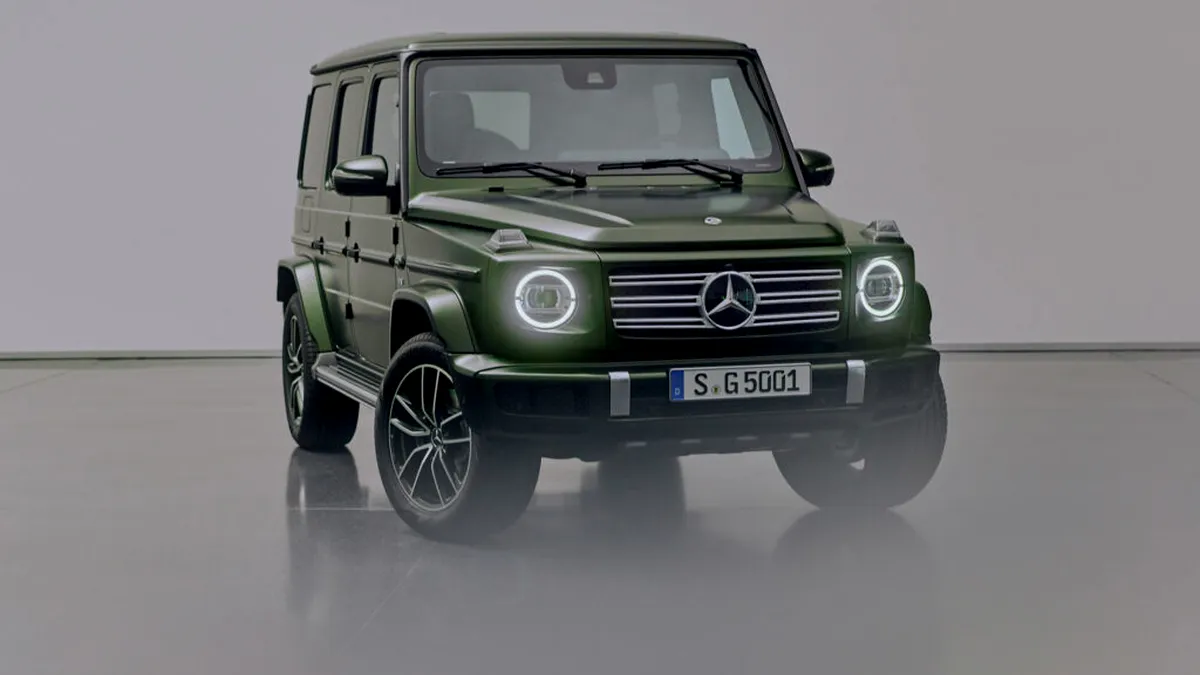 Mercedes-Benz Clasa G primește o versiune de adio G500 V8 Final Edition