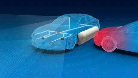 O companie germană propune airbag-uri externe pentru maşini cât mai sigure