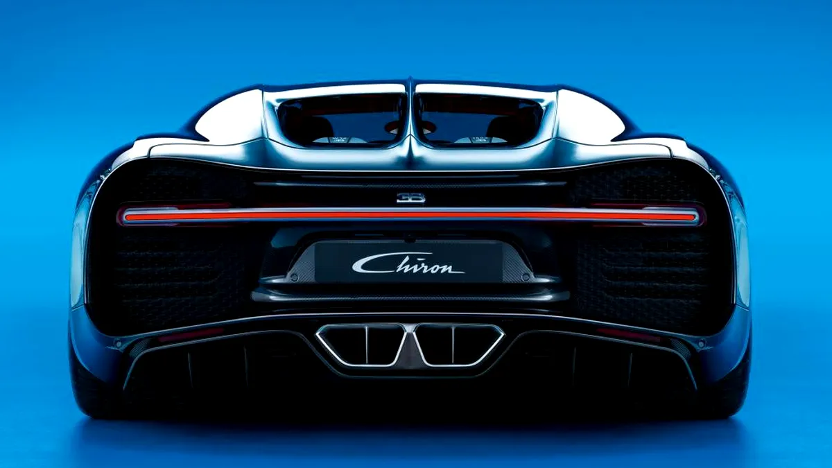 Noul Bugatti Chiron, 1.500 de CP şi un design ce-ţi taie răsuflarea. GALERIE FOTO