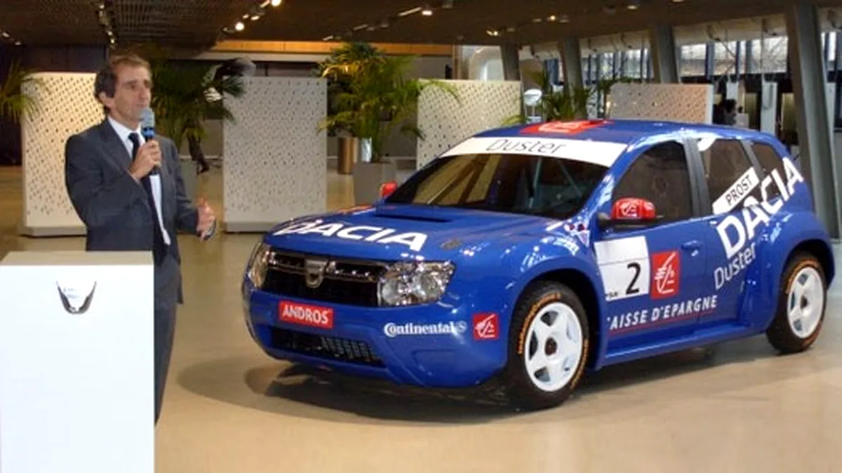 Dacia Duster - Lansată de Alain Prost