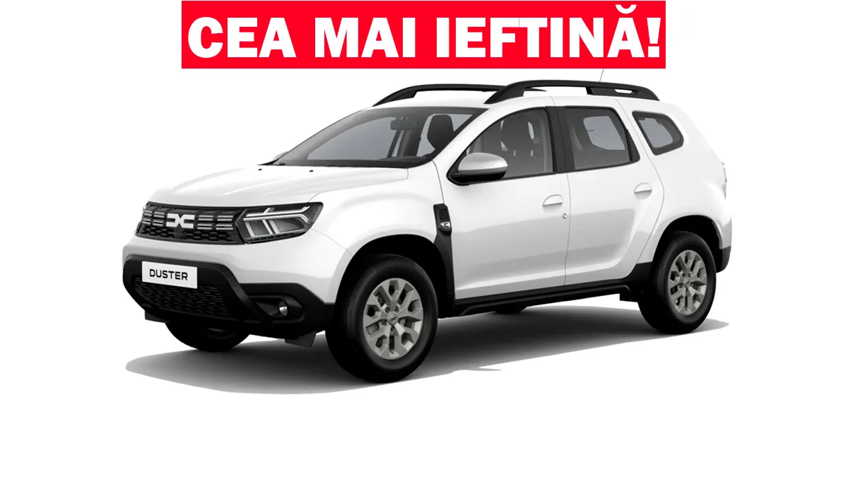 Cea mai accesibilă Dacia Duster în 2023. Care sunt dotările incluse în modelul de bază