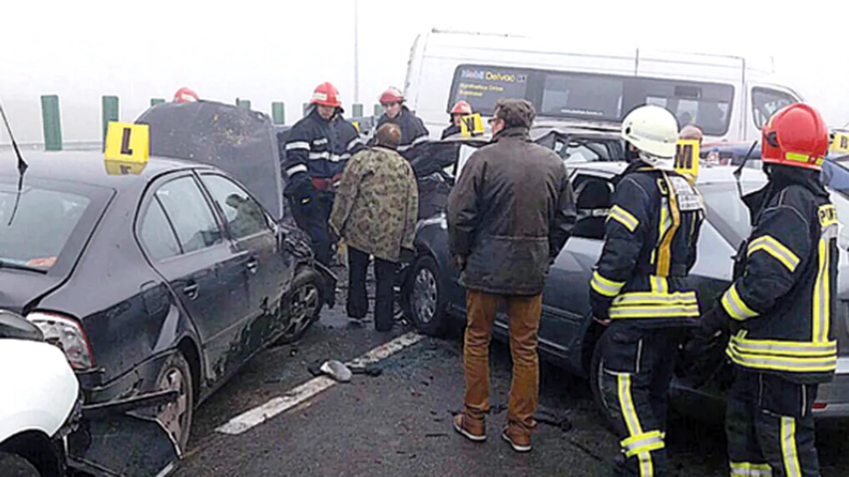 S-au bagat 'serviciile' pe fir? Accidentul de pe A2 miroase suspect. Încep să dispară probe