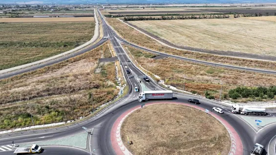 S-a deschis Centura de Nord a municipiului Focșani, drumul de legătură până la Autostrada Moldovei
