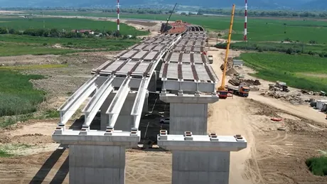 Video - Autostrada A7 până la Bacău are termen de deschidere. Ce se întâmplă pe șantier acum