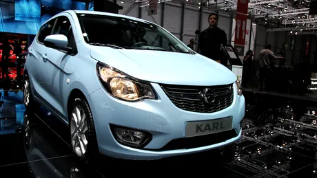 Aşa mic cum e, noul Opel Karl a fost în centrul atenţiei la Geneva