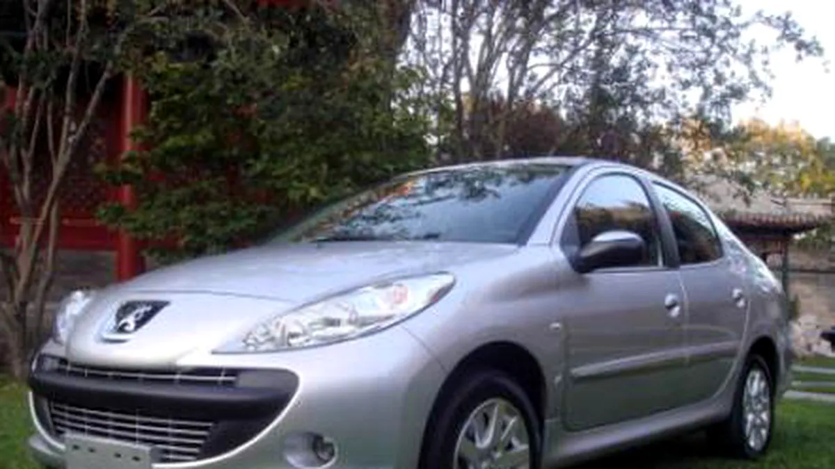 Peugeot 207 Sedan  - poze spion