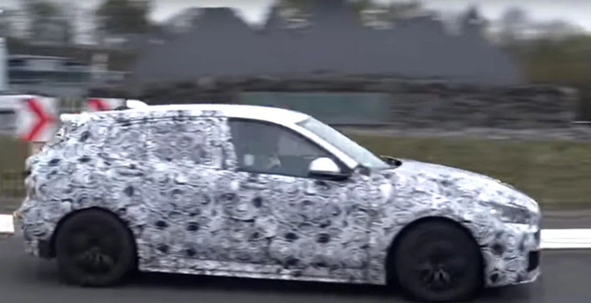 Noul BMW M140i, spionat la teste pe Nürburgring – VIDEO