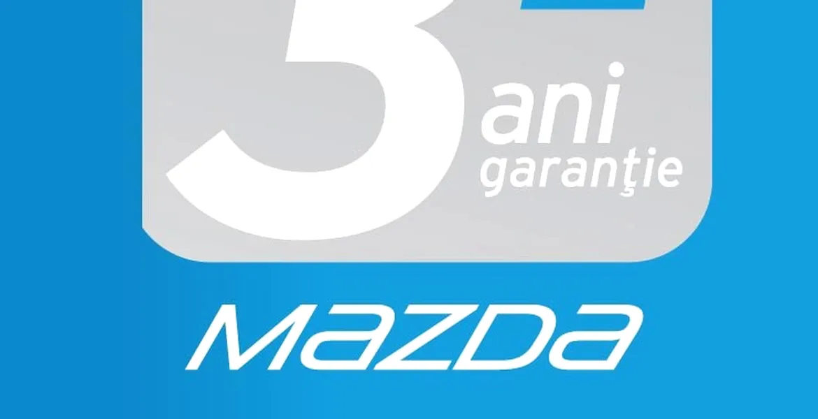 5 ani garanţie pentru maşinile Mazda în România