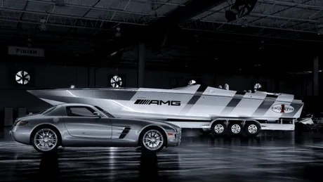 AMG Cigarette Racing Boat