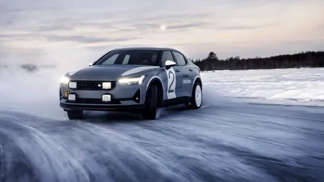 Polestar 2 Arctic Circle a debutat ca un vehicul electric destinat curselor de raliu (cu video)