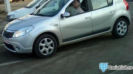 Dacia Sandero - spionat la noi