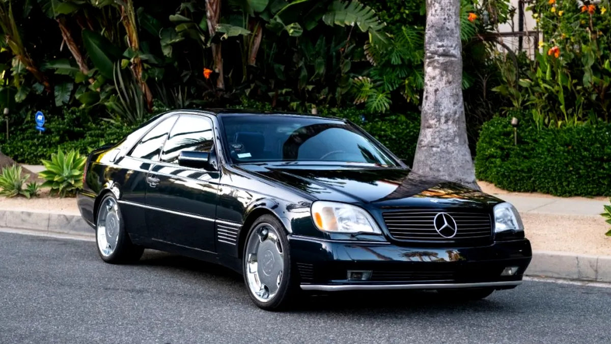 Un Mercedes S600 Coupé aparținând lui Michael Jordan s-a vândut pentru o sumă exorbitantă