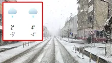 Se întoarce iarna în România. Meteorologii Accuweather anunță ninsori ca în mijlocul iernii