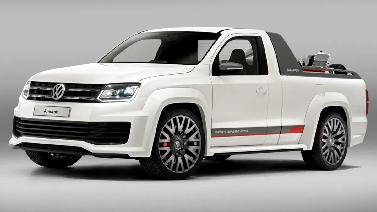 Primele imagini cu conceptul Volkswagen Amarok Power Pickup