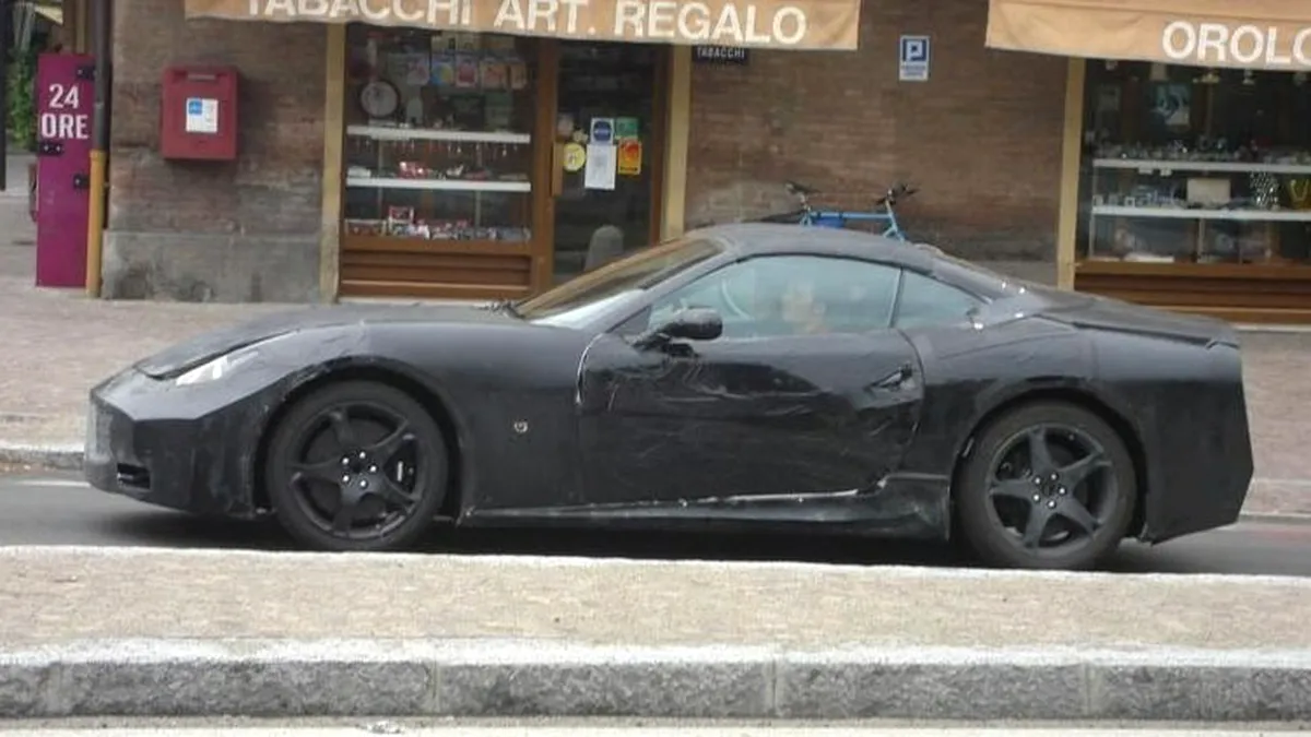 Viitorul Ferrari spionat