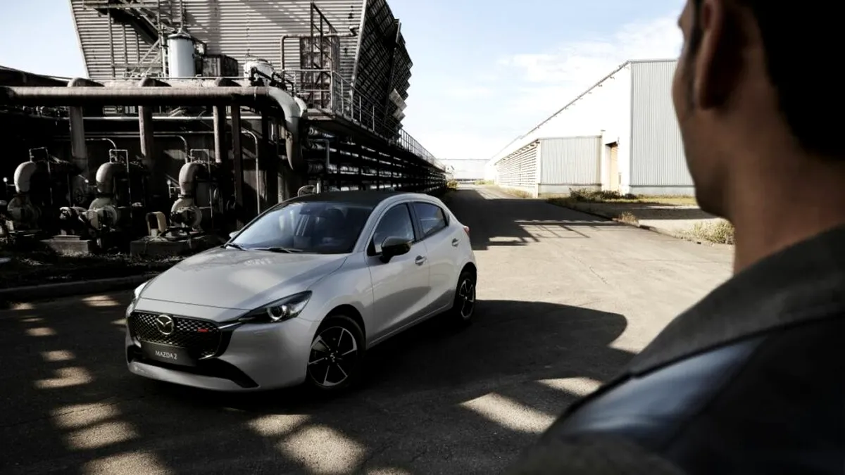 Un nou facelift pentru Mazda 2: design exterior și interior actualizat