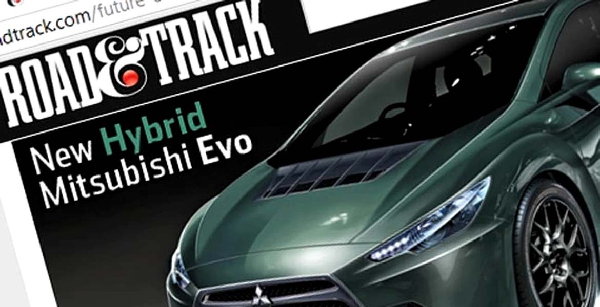 Viitorul Mitsubishi Lancer EVO 11 va fi hibrid?
