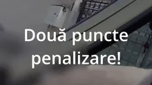 A oferit bani unui polițist ca să scape de avertisment. Momentul, filmat cu camera de corp a agentului
