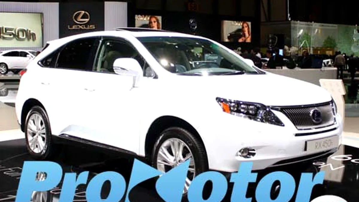Lexus RX pentru Europa la Geneva 2009