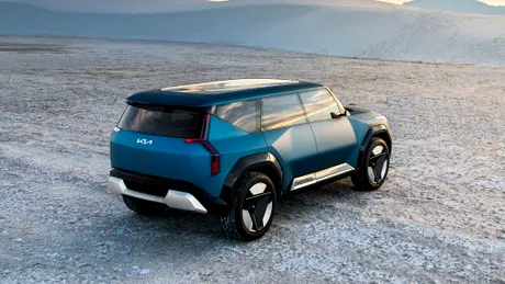 Viitorul SUV electric Kia EV9 va debuta în Europa în 2023 cu autonomie de peste 480 km