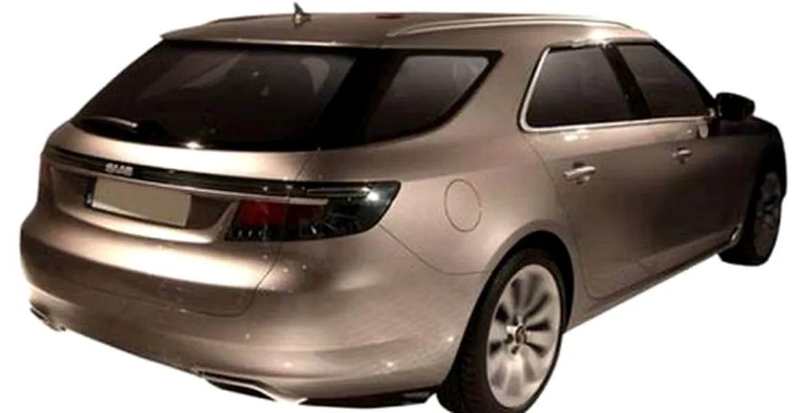Spionat: viitorul break Saab 9-5 Sport Combi