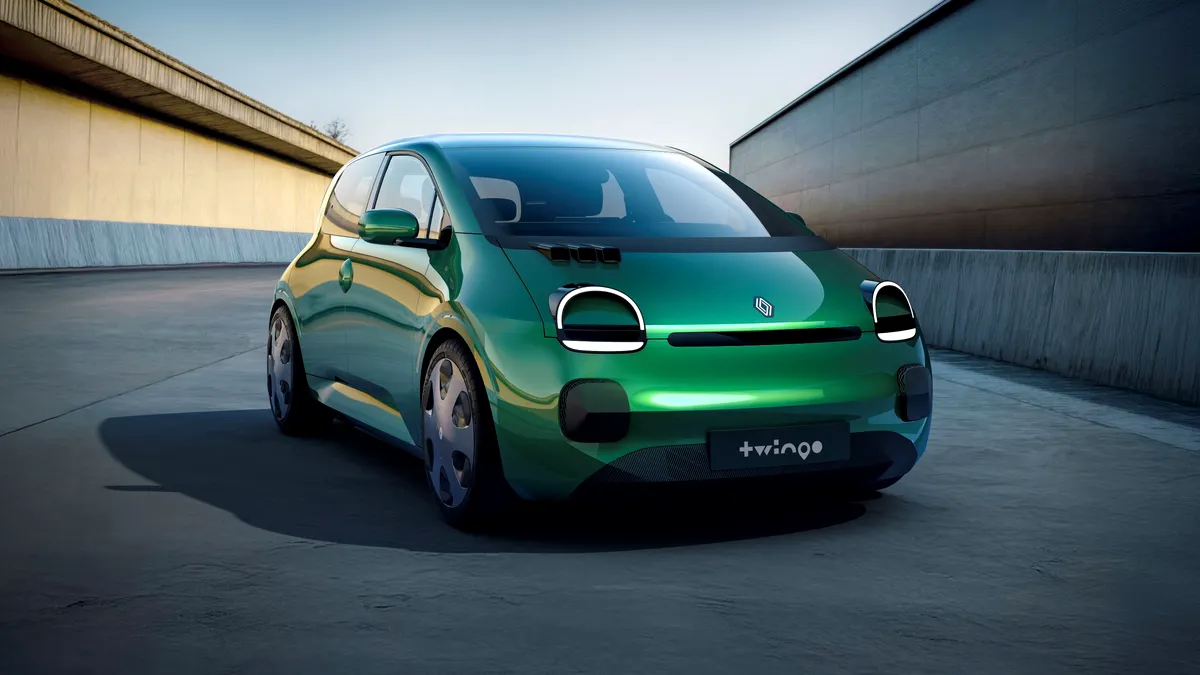 Renault a dezvăluit interiorul conceptului Twingo electric - Îmbină tehnologii de ultimă oră cu trăsăturile primei generații