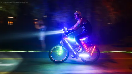 Bicicliştii au un nou aliat în trafic: laserul. VIDEO