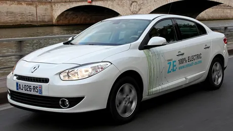 Test în premieră Renault Fluence Z.E.