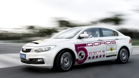 Modelul chinezesc Qoros 3 Sedan a obţinut 5 stele la testele EuroNCAP