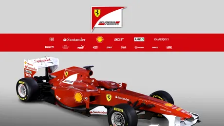 Noul monopost Ferrari de F1