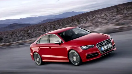 Audi A3 Sedan şi S3 Sedan: imagini şi informaţii oficiale