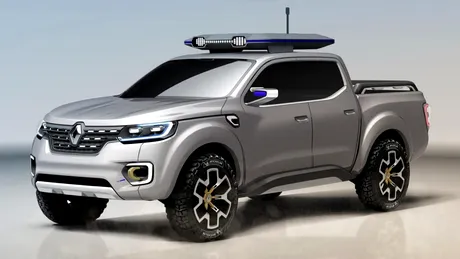 Conceptul Alaskan pregăteşte terenul pentru un pickup Renault în 2016 [VIDEO]