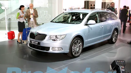 Skoda Superb Combi live la Frankfurt 2009