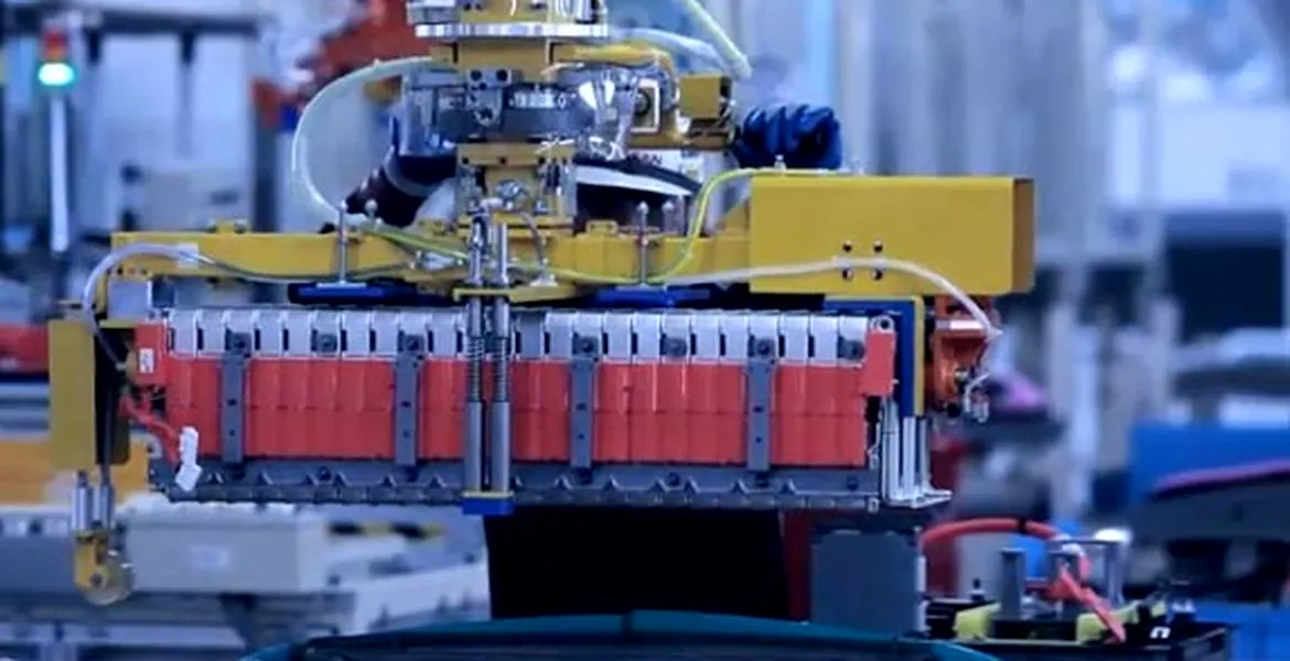 Procesul de fabricaţie al lui Nissan Leaf