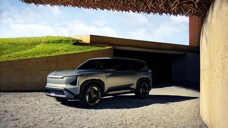 Kia prezintă conceptul EV5. Producătorul coreean pregătește un nou SUV complet electric