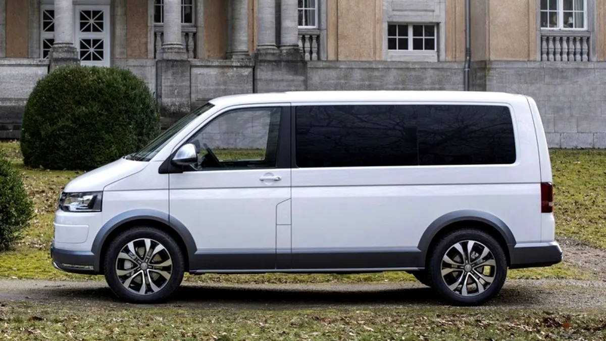 Conceptul Volkswagen Multivan Alltrack e un monovolum care visează că e SUV