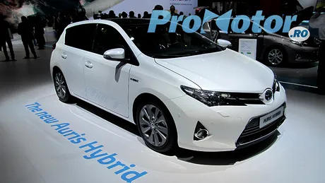 LIVE Paris 2012 - Toyota Auris la primul contact