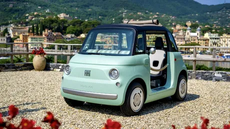 Topolino, cel mai mic vehicul electric produs de Fiat