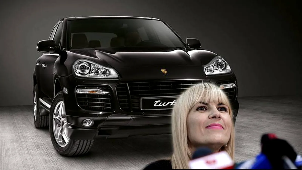 Elena Udrea, cum poţi să urăşti atât de mult Porsche Cayenne Turbo?
