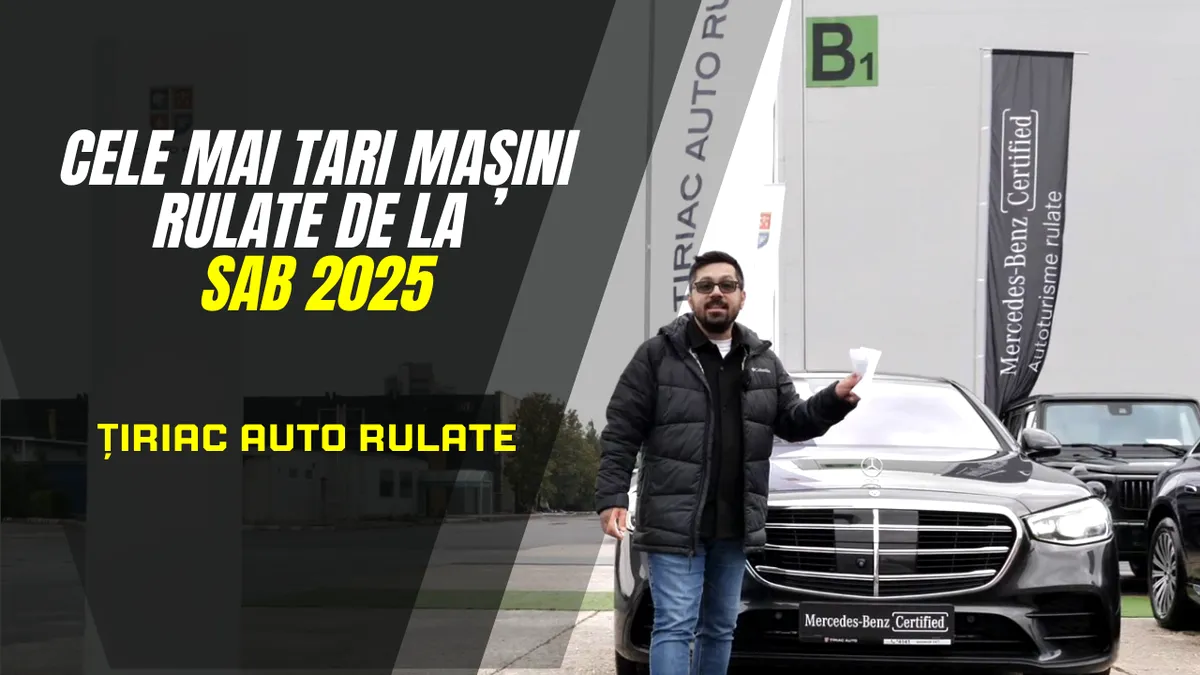 Țiriac Auto Rulate impresionează la Salonul Auto București 2025 cu o selecție premium de peste 35 de modele