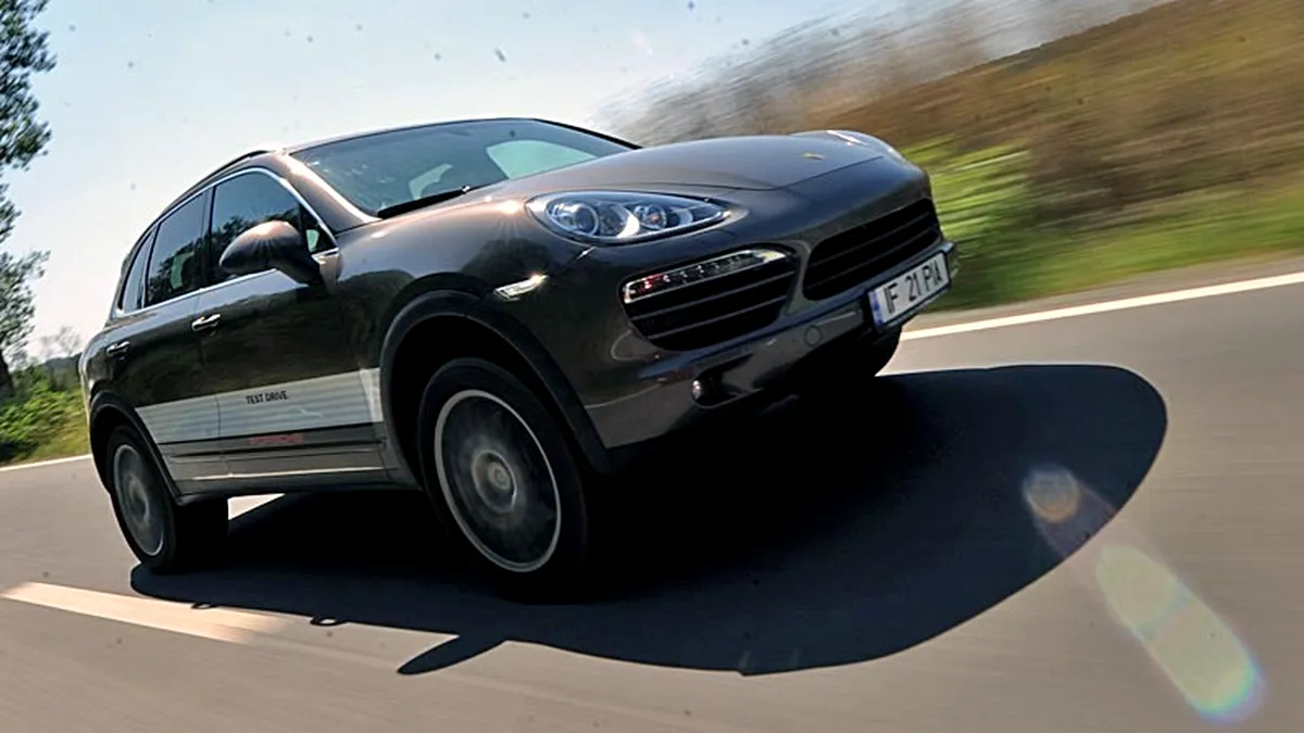 Porsche Cayenne diesel: fără remuşcări