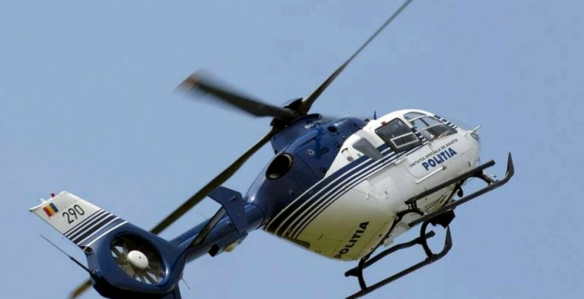 Poliția Româna montează radar pe elicopter. Vitezomanii vor fi înregistrați din aer
